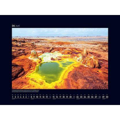 Artikelbild 7 für KUNTH Monats-Wandkalender Farben der Erde 2026, Artikelnummer 575698