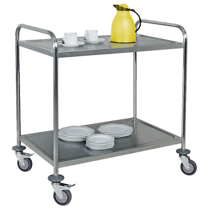 WIHEDÜ Servierwagen silber 86,0 x 54,0 x 94,0 cm