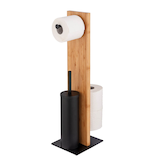 Artikelbild 1 für WENKO WC-Garnitur Rivalta taupe Metall, Artikelnummer 815942