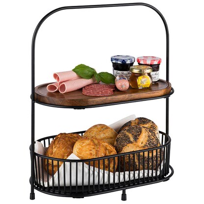 Artikelbild 2 für APS Etagere ALL-ROUNDER schwarz 37,5 cm, Artikelnummer 197709