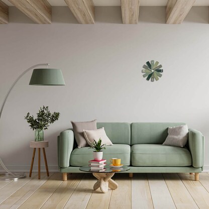 Artikelbild 2 für TFA® Wanduhr 60.3020 CLOCK IN THE BOX grün Kunststoff 400,0 x 37,0 mm, Artikelnummer 337968