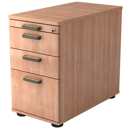 Artikelbild für HAMMERBACHER SC40 Standcontainer nussbaum 4 Auszüge 42,8 x 80,0 x 72,0 - 76,0 cm, Artikelnummer 860344