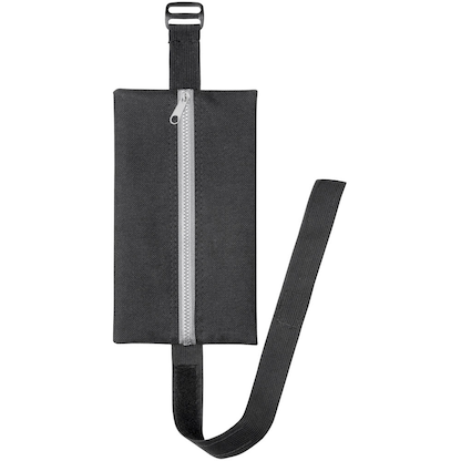 Artikelbild 2 für VELOFLEX Reißverschlussbeutel VELOBAG® Flex schwarz/silber Textil 8,0 mm, 1 St., Artikelnummer 113924