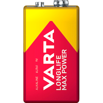 Artikelbild 2 für VARTA Batterie LONGLIFE Max Power E-Block 9,0 V, Artikelnummer 583043