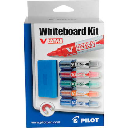 Artikelbild 12 für PILOT V BOARD MASTER Set Whiteboard-Marker farbsortiert 2,0 - 5,0 mm, 5 St., Artikelnummer 786721