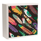 Artikelbild 1 für PAPERFLOW easyOffice Colour Rollladenschrank 60132 2 Fachböden 110,0 x 41,5 x 104,0 cm, Artikelnummer 210326