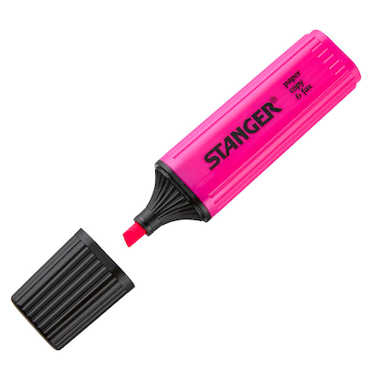 Artikelbild 5 für STANGER Textmarker farbsortiert, 6 St., Artikelnummer 436507