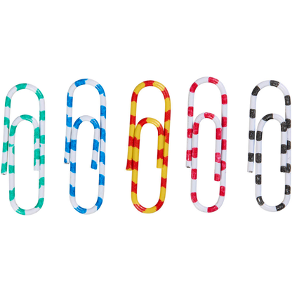 Artikelbild 3 für office discount Büroklammern farbsortiert Nylon, 300 St., Artikelnummer 617464