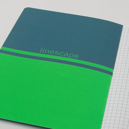 Artikelbild 7 für 2 SIGEL Notizhefte Linescape DIN A5 kariert, mittelblau, neon-grün Softcover 68 Seiten, Artikelnummer 630818