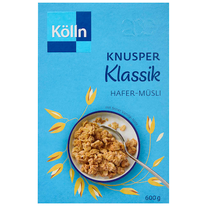 Artikelbild 2 für Kölln Knusper Klassik Müsli 600,0 g, Artikelnummer 296257