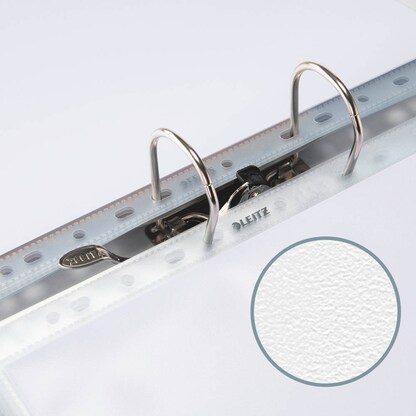 Artikelbild 6 für 100 LEITZ Prospekthüllen 4790 DIN A4 transparent genarbt 0,085 mm, Artikelnummer 578609