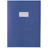 Artikelbild 1 für HERMA Heftumschlag glatt dunkelblau Papier DIN A4, Artikelnummer 116139