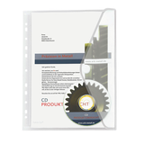 Artikelbild 1 für 10 FolderSys Dokumententaschen DIN A4 transparent genarbt 0,20 mm, Artikelnummer 641753