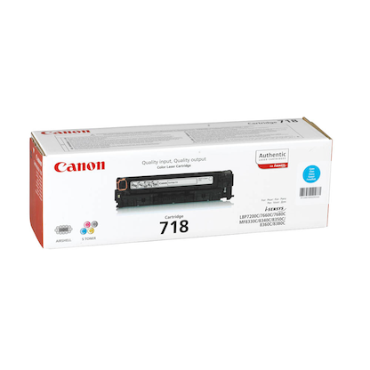 Artikelbild 2 für Canon 718 C cyan Toner, Artikelnummer 380691