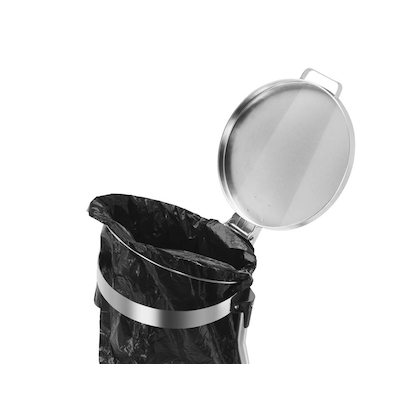 Artikelbild 6 für Hailo ProfiLine MSS Design XXXL Müllsackständer 120,0 l silber, Artikelnummer 552303