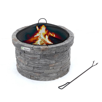 Artikelbild 15 für tepro Feuerschale Gladstone grau, Artikelnummer 327449
