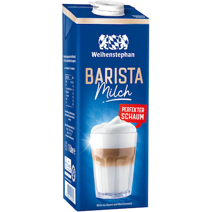 Artikelbild 2 für Weihenstephan BARISTA Milch 3,0 % 12x 1,0 l, Artikelnummer 509279