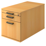 Artikelbild 1 für HAMMERBACHER TC20 Rollcontainer buche 3 Auszüge 42,8 x 80,0 x 51,2 cm, Artikelnummer 862336