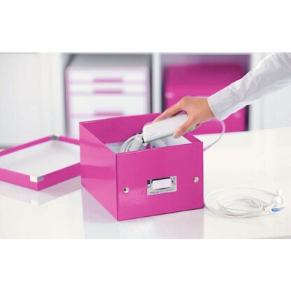 Artikelbild 5 für LEITZ Click & Store Aufbewahrungsbox 7,4 l pink 21,6 x 28,2 x 16,0 cm, Artikelnummer 127191