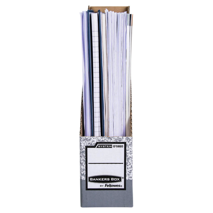 Artikelbild 2 für 10 Bankers Box Archiv-Stehsammler grau, Artikelnummer 273031