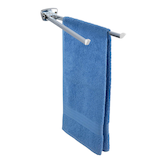 Artikelbild 1 für WENKO Handtuchhalter Basic silber, Artikelnummer 805113