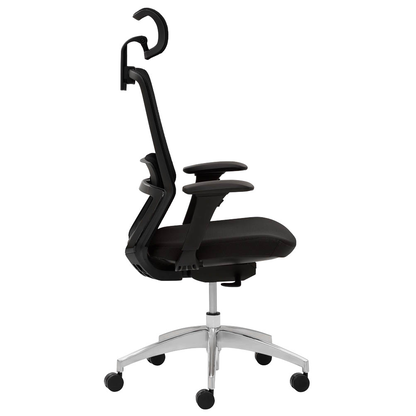 Artikelbild 4 für Mayer Bürostuhl, 2482_KS Stoff schwarz, Gestell alu, Artikelnummer 322657