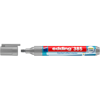 Artikelbild 2 für edding 385 Flipchart-Marker silber 1,0 - 5,0 mm, 1 St., Artikelnummer 530471