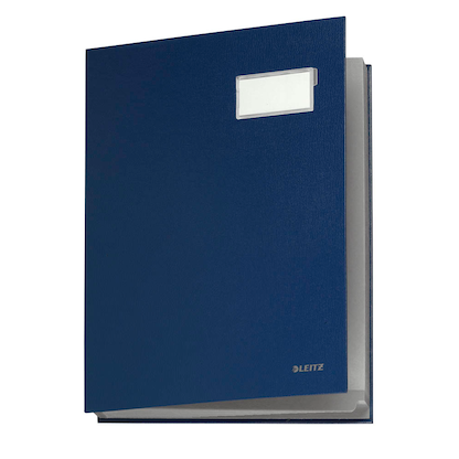 Artikelbild 2 für AKTION: LEITZ Unterschriftenmappe Unterschriftenmappe 5700 20 Fächer blau mit Prämie nach Registrierung, Artikelnummer 154187