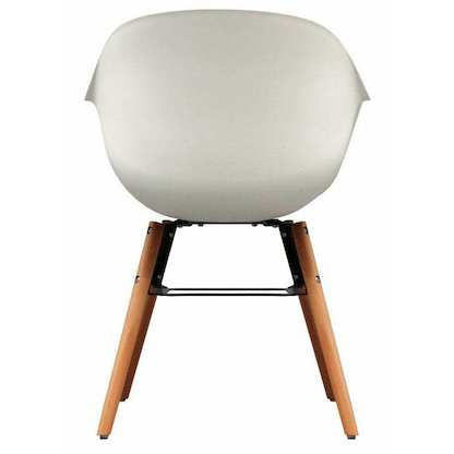 Artikelbild 4 für 2 meet powered by PAPERFLOW Schalenstühle Wiseman CHWISEX2.23.13 weiß Kunststoff, Artikelnummer 516745