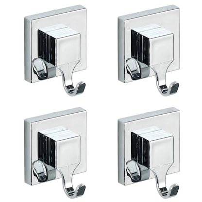 Artikelbild 2 für 4 WENKO Handtuchhalter silber, Artikelnummer 808555