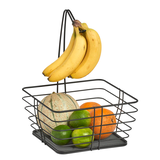 Artikelbild 1 für Zeller Obstkorb schwarz 36,0 x 26,0 cm, Artikelnummer 136618