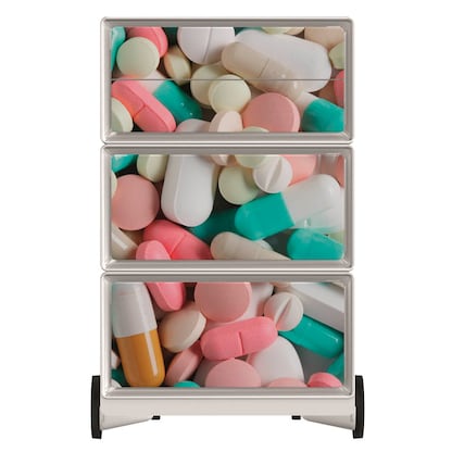 Artikelbild 3 für PAPERFLOW easyBox Business Rollcontainer weiß, bunt 4 Auszüge 39,0 x 43,6 x 64,2 cm, Artikelnummer 214738