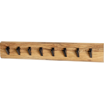 Artikelbild 3 für HAKU Möbel Wandgarderobe 52977 akazie Holz 8 Haken 90,0 x 15,0 cm, Artikelnummer 340269