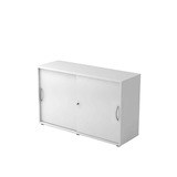 Artikelbild 1 für HAMMERBACHER Schiebetürenschrank 1752S, V1752S/W/W/BM weiß 1 Fachboden 120,0 x 40,0 x 74,8 cm, Artikelnummer 375859