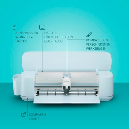 Artikelbild 4 für LOKLiK iCraft™ Schneideplotter pastelblau, Artikelnummer 536629