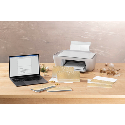 Artikelbild 3 für 25 SIGEL Weihnachtskarten Golden Christmas Night DIN lang, Artikelnummer 627636