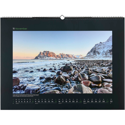 Artikelbild 13 für KUNTH Monats-Wandkalender Hurtigruten 2026, Artikelnummer 575938