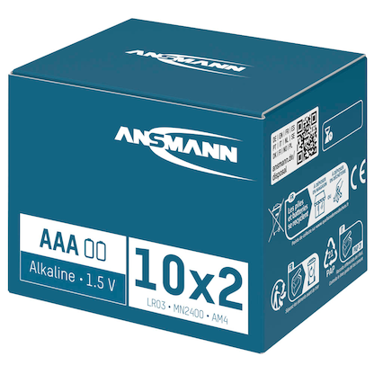 Artikelbild 2 für 20 ANSMANN Batterien X-POWER Micro AAA 1,5 V, Artikelnummer 585067