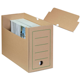 Artikelbild 1 für 10 Cartonia Archivboxen braun 15,0 x 34,0 x 25,2 cm, Artikelnummer 811067
