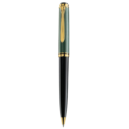 Artikelbild 2 für Pelikan Kugelschreiber Souverän K800 schwarz/grün/gold, Schreibfarbe: schwarz, 1 St., Artikelnummer 412546