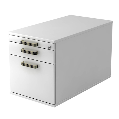 Artikelbild für HAMMERBACHER TC20 Rollcontainer weiß 3 Auszüge 42,8 x 80,0 x 51,2 cm, Artikelnummer 863074