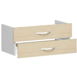Artikelbild 1 für geramöbel Flex Schubladen ahorn 79,5 x 37,0 x 17,5 cm, Artikelnummer 879914