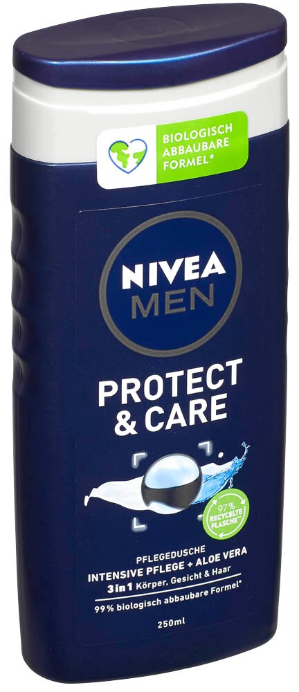 NIVEA Creme Protect Duschgel – 250 Ml, Mit Dexpanthenol & Vitaminen, Für Trockene Haut