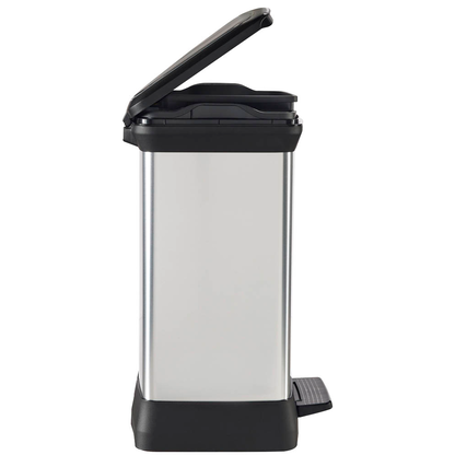 Artikelbild 6 für curver DECOBIN DUO Mülltrenner 10,0 + 18,0 l silbermetallic, Artikelnummer 701115