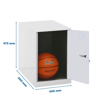 Artikelbild 2 für Simonrack Spind SIMONLOCKER DISM weiß 8425437117596, 1 Schließfach 40,0 x 50,0 x 47,5 cm, Artikelnummer 355319