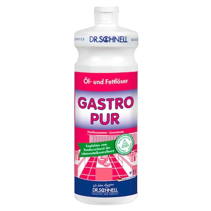 Artikelbild für Dr. Schnell GASTRO PUR Fettlöser 1,0 l, Artikelnummer 403039