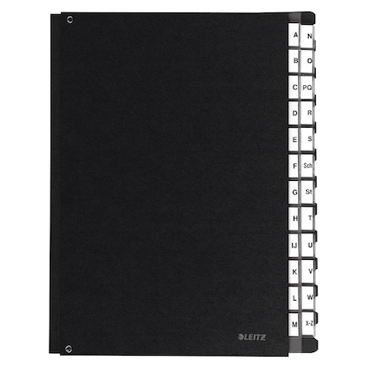 Artikelbild 2 für AKTION: LEITZ Pultordner 5824 A-Z schwarz mit Prämie nach Registrierung, Artikelnummer 154252