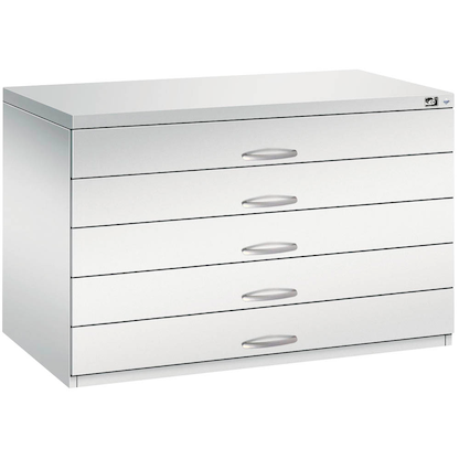 Artikelbild 4 für CP 7100 Planschrank lichtgrau 5 Schubladen 110,0 x 76,5 x 76,0 cm, Artikelnummer 681895