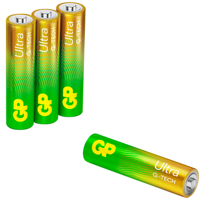 Artikelbild für 4 GP Batterien ULTRA Micro AAA 1,5 V, Artikelnummer 219929