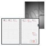Artikelbild 1 für rido idé Buchkalender mit Spirale 2026 anthrazit, Artikelnummer 594873